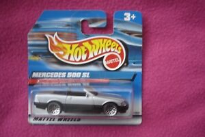 【送料無料】模型車　スポーツカー　ホットホイールメルセデス＃ミントhot wheels mercedes 500 sl 23820 mint and carded c1998