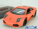 【送料無料】模型車 スポーツカー ランボルギーニムルシエラゴモデルカースケールサーモンピンクケースlamborghini murcielago model car lp640 136 scale salmon pink case kinsmart k8