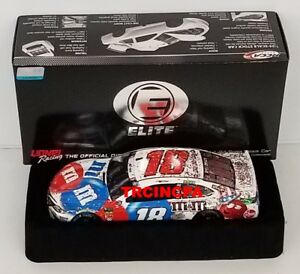 【送料無料】模型車　スポーツカー　カイルブッシュ＃レッドホワイトコークスエリートkyle busch 2018 lionel 18 red,white amp; blue mamp;ms coke 600 winner elite 124