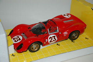 【送料無料】模型車　スポーツカー　フェラーリ＃デイトナミントferrari 330 p4 23 daytona 1967 jouef 118 limited edition mint boxed rare