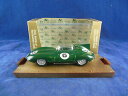 【送料無料】模型車　スポーツカー　6lehp 260brumm r147 195460ジャガーdタイプ143brumm r147 195460 jaguar dtype in green hp 260 racing 6 le mans scale 143