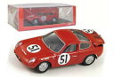 【送料無料】模型車 スポーツカー スパークアバルトフィアット#ルマンspark s1321 abarth fiat 700s 51 le mans 1962 f...