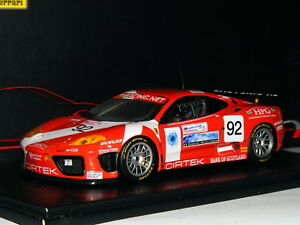 【送料無料】模型車 スポーツカー レッドラインフェラーリモデナルマン＃エドred line rl025 ferrari 360 modena cirtek 2004 le mans 92 ltd ed 143