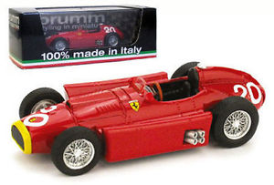 【送料無料】模型車　スポーツカー　フェラーリ＃モナコグランプリスケールbrumm r127 ferrari d50 20 monaco gp 1956 j m fangio 143 scale
