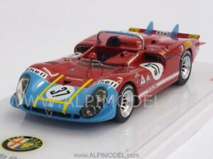 【送料無料】模型車　スポーツカー　ロミオタイプルマン listingalfa romeo type 333 le mans 1970 gallistommelen 143 truescale tsm144313