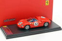 【送料無料】模型車 スポーツカー フェラーリ#ルマンパークスferrari 250p 22 3rd 24h lemans 1963 parkes, maglioli 143 looksmart