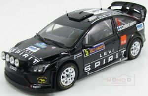 模型車　スポーツカー　フォードイングランドフォーカスバージョンラリースウェーデンサンスターford england focus rs wrc08 night version rally swedish 2010 sunstar 118 ss3954