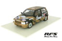 【送料無料】模型車 スポーツカー フィアットウノターボエッソラリーシトロンデルレースfiat uno turbo esso rally citron 1987 ...