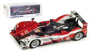 【送料無料】模型車　スポーツカー　スパークアウディプラス＃ルマンスケールspark 43lm10 audi r15 plus tdi 9 le mans winner 2010 1..