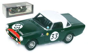 模型車　スポーツカー　スパークサンビームアルパイン＃ルマンハーパースケールspark s4765 talbot sunbeam alpine 33 le mans 1963 harperprocter 143 scale