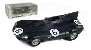 【送料無料】模型車　スポーツカー　スパークジャガータイプ＃ルマンホーソンスケールspark 43lm55 jaguar d type 6 le mans winner 1955 hawthornbueb 143 scale