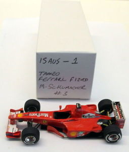 【送料無料】模型車 スポーツカー tameo 143キット200015aug1フェラーリf1 mシューマッハー3tameo 143 scale built kit 15aug1 ferrari f1 2000 m schumacher 3