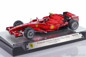 模型車　スポーツカー　フェラーリライコネンf1 ferrari f2007 raikkonen chinese gp 200th 2007 118 hotwheels l8782