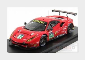 【送料無料】模型車　スポーツカー　フェラーリ＃クラスルマンferrari 488 gte 39l v8 82 lmgte pro class le mans 2017 looksmart 143 lslm068