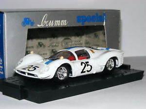 【送料無料】模型車　スポーツカー　フェラーリルマン＃エドbrumm s014 ferrari 330 p4 nart 1967 le mans 25 ltd ed 143