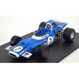 【送料無料】模型車　スポーツカー　フォード＃グランプリフランススパークフィートmatra simca f1 ford ms80 7 2nd gp french 1969 jp beltoise spark 118 s18sf001