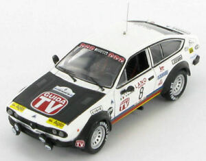 【送料無料】模型車　スポーツカー　アルファロメオgtv8 24イーペル1980143alfa romeo gtv 8 ypres 24 hours 1980 143