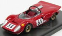 【送料無料】模型車 スポーツカー フェラーリクモ#レースモデルferrari 412p spider 56 wursturf race 1969 piper h...