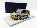 【送料無料】模型車 スポーツカー トップマルケスランチアデルタサンレモトップtop marques collectibles 118 lancia delta 4wdsan remo 1987top24f