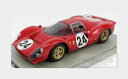 【送料無料】模型車 スポーツカー フェラーリ330p4 sefacデイトナ1967パークスscarfiotti tecnomodel118 tm1831モダンcferrari 330 p4 sefac daytona 1967 parkes scarfiotti tecnomo