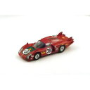 【送料無料】模型車 スポーツカー スパーク#ルマン.ガリ18s129 spark 118 alfa t332 39 4th pl1st p2 le mans 1968 i giuntin galli