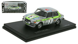 【送料無料】模型車　スポーツカー　サーブラリーデスパスケールtrofeu saab 99 ems rally winner boucles de spa 1976 stig blomqvist 143 scale