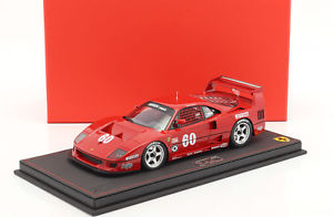 【送料無料】模型車　スポーツカー　フェラーリ＃ジャンferrari f40 lm 60 imsa 1990 jeans 118 bbr