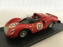 【送料無料】模型車 スポーツカー フェラーリスパイダーチームマラネロ#ルマンモデルボックスモデルferrari p2 spider team maranello 17 le mans 1965 model box 143 mb8459 model