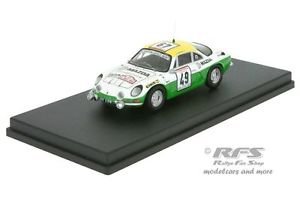 【送料無料】模型車 スポーツカー アルプスルノーa110ラリーde1976gusciani 143 trofeu tdc 011alpine renault a110 rallye tour de corse 1976gusciani 143 trofeu tdc 011