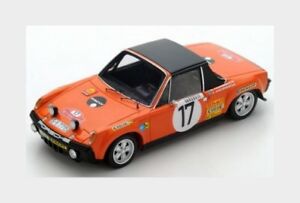 模型車　スポーツカー　ポルシェ914617montecarlo1971アンダースソーンthorszelius143 s5584 mporsche 9146 17 rally montecarlo 1971 andersson thorszelius spark 14