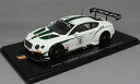 【送料無料】模型車 スポーツカー スパークベントレーコンチネンタルスパダンブロジオタピーspark bentley continental gt spa 24 hour 2014 dambrosio tappy sb079 ltd 750(3)