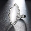 【送料無料】猫 キャット リング クリスタルmeirenpeizi alloy eye shaped cat stone crystal delicate