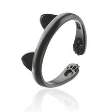 【送料無料】猫 キャット リング sinosanyeopenningsinosanye cute cat ear claws openning adjustable women 【送料無料】猫 キャット リング sinosanyeopenningsinosanye cute cat ear claws openning adjustable women