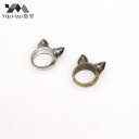 yzL@Lbg@O@p[eB[Be[Wyou map vintage cat ring for women animal ear party