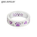yzL@Lbg@O@NX^Jtqihe jewelry purple paw crystal quot;unconditional lovequot; cuff