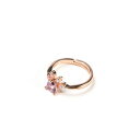 【送料無料】猫 キャット リング ローズゴールドカラーロマンチックリングgenenic cute rose gold color romantic rings for women