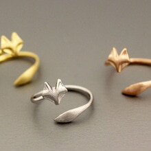 ̵ǭåȡ󥰡ruxakp cute pussy adjustable lovely cat rings for wom...