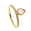 【送料無料】猫　キャット　リング　ピンクオパールjyzshinyjyzshiny jewelry white pink cat opal rings for women