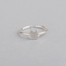 【送料無料】猫 キャット リング batfldy s925スターリングbatfldy s925 sterling silver opening ring female loveliness