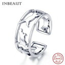 【送料無料】猫 キャット リング 100inbeaut925スターリングinbeaut 100 real 925 sterling silver ring for women