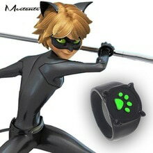 猫　キャット　リング　meetcuteテントウムシノアールグリーンmeetcute miraculous ladybug jewelry cartoon noir green