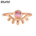 【送料無料】猫 キャット リング ローズゴールドビンテージオパールリングboako vintage opal rings for women rose gold...