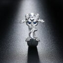 【送料無料】猫 キャット リング genenic 1pc lovely silver plated cute cat rings for women