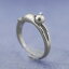 【送料無料】猫　キャット　リング　dreamysky925スターリングベルdreamysky lovely cat 925 sterling silver rings for women