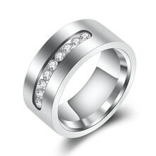 【送料無料】猫 キャット リング ステンレスstainless steel rings for women silver engagement ring with crystals female fashion jewelry