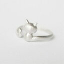 【送料無料】猫 キャット リング wyeaiirキャット925スターリングブラシwyeaiir brushed cat cute sweet student 9...