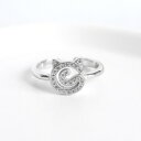 【送料無料】猫 キャット リング wyeaiirラインストーン925スターリングwyeaiir rhinestone beautiful cat sweet 925 sterling silver