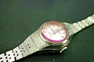 【送料無料】腕時計　レディーステクノスマドンナピンクスイスオリジナルビンテージハンドウインチladies 20mm technos madonna pink swiss original vintage handwind ss 6 14 wrist