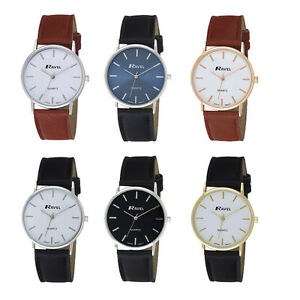 【送料無料】腕時計　ラヴェルメンズクラシックレザーストラップウォッチravel gents mens classic leather strap watch r0129