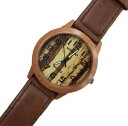 【送料無料】腕時計　ドナファッションモーダペルds orologio polso sonsdo uomo donna analogico quarzo fashion moda legno pell lac